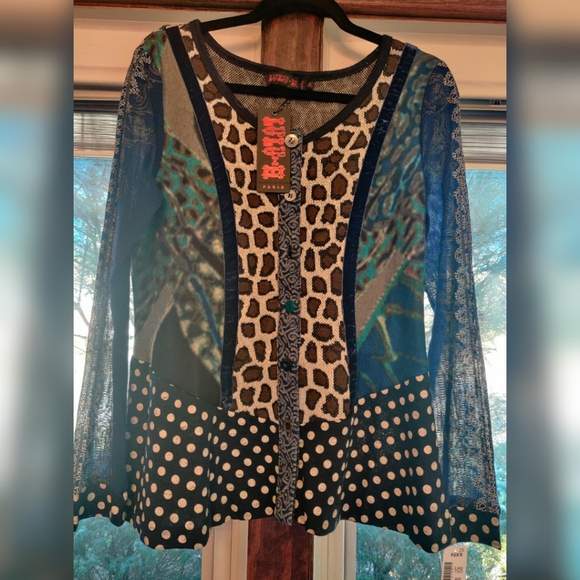 LULU- H Paris Button Down Cardigan - Picture 1 of 6